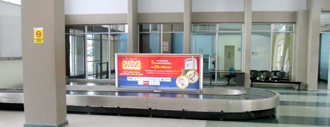 Publicidad aeropuerto El edén de Armenia